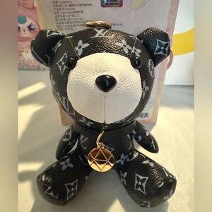 Louis Vuitton Monogram Teddy Bear Bag charm